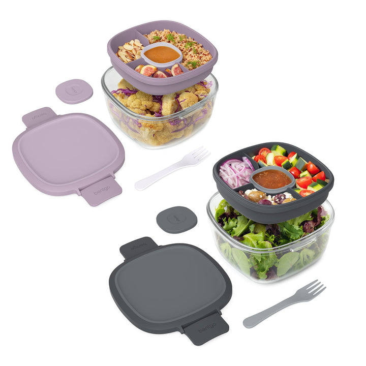 Bentgo Glass Salad Container (2-Pack) Z0