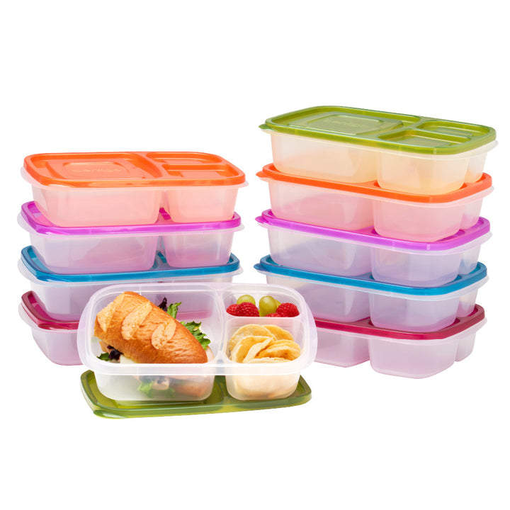 Bentgo Easyboxes 3-Compartment Food Containers 20-Piece Set V9