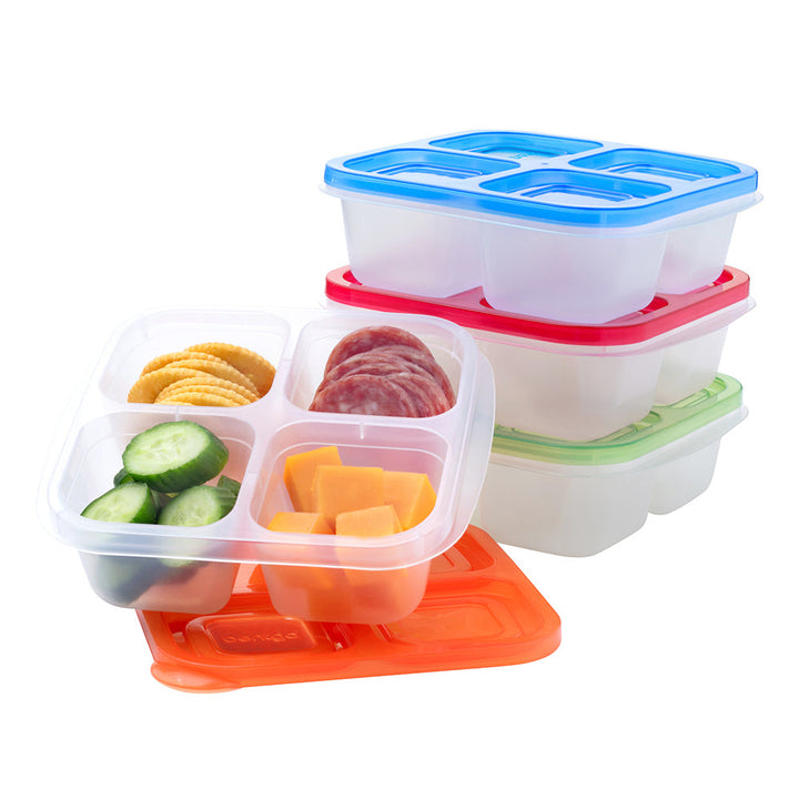 Bentgo Easyboxes 4-Compartment Snack Containers 8-Piece Set J5