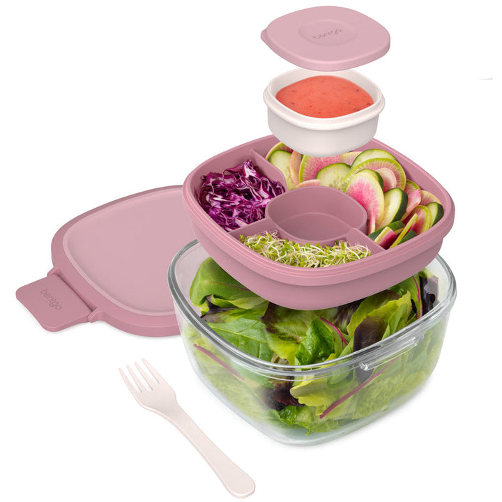 Bentgo Glass Salad Container O1