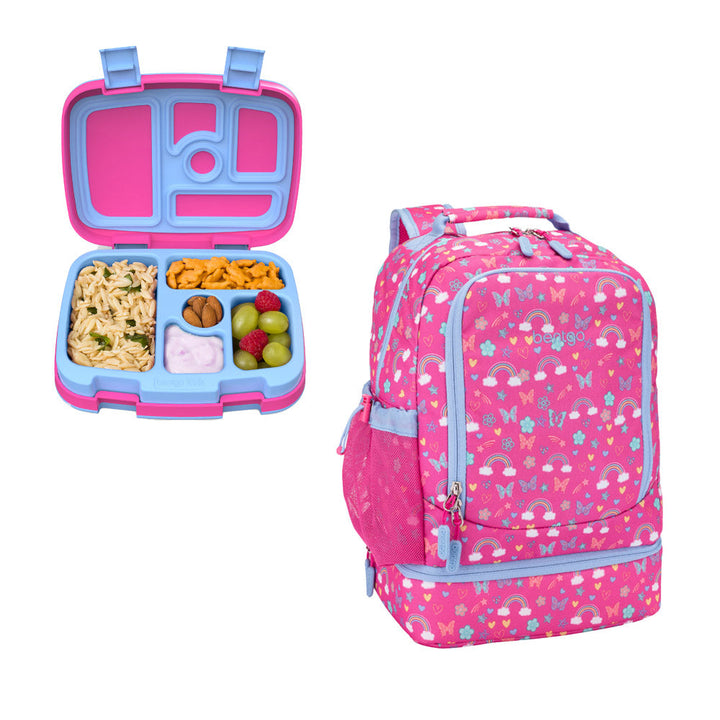 Bentgo Kids Prints Lunch Box & Backpack L9